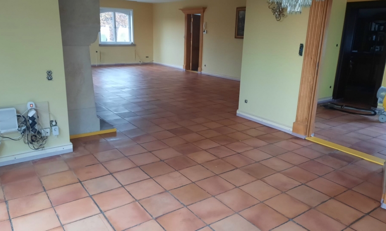 Terracotta na renovatie