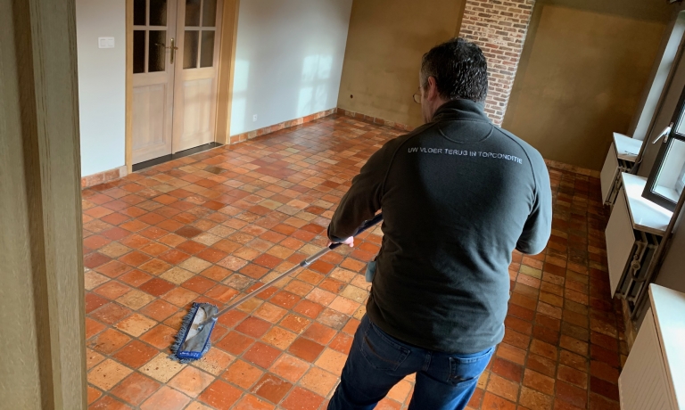 Terracotta na renovatie