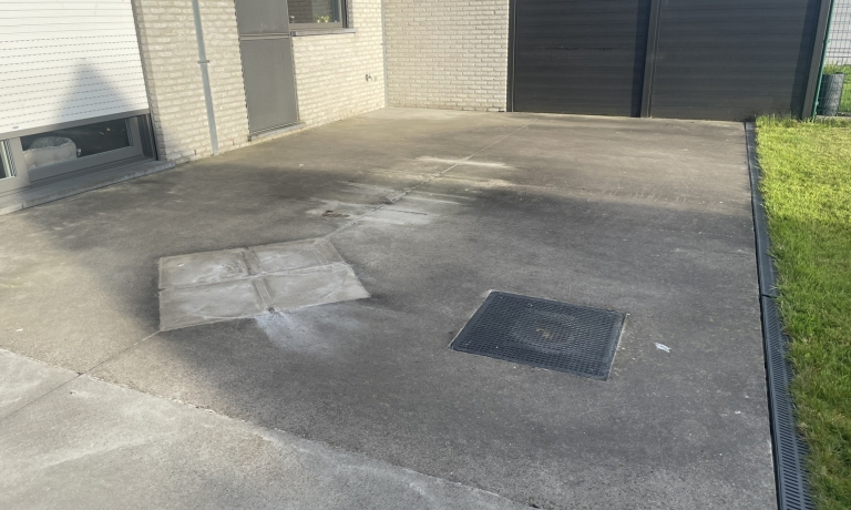 Terras polybeton oud