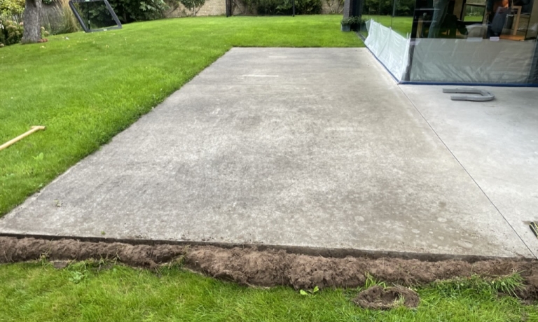 Terras polybeton oud